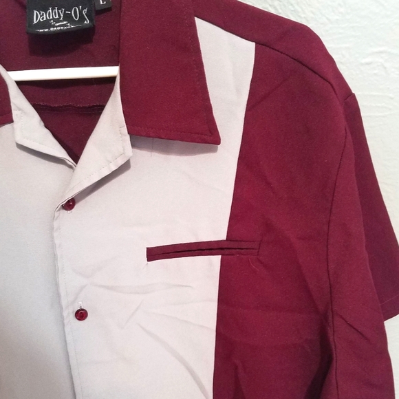 Mens large Daddy'O vintage bowling style shirt. - Picture 2 of 5